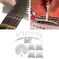 thumbnail image 2 of Juego de Herramientas de medición Luthier de guitarra ligera Sunnimix Regla de acción de calibre de cuerda, 2 of 8