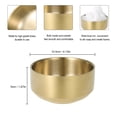 thumbnail image 4 of Graflsoa Premium Gold-Plated Brass Shaving Bowl for Enhanced Grooming Experience, 4 of 6