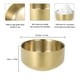 thumbnail image 2 of Cuenco de afeitar de metal para hombre, taza de jabón de latón para barbería, tazón de jabón para limpieza facial para brocha de afeitar y maquinilla de afeitar., 2 of 6