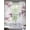 Grey, variant on Spring Cherry Sheer Curtains 96 Inch Length 2 Panels Set, Vintage Red Flowers Branches Ink Painting Beige Voile Window Treatment Semi Sheer Long Curtains for Bedroom/Living Room/Kitchen 52"x96"x2