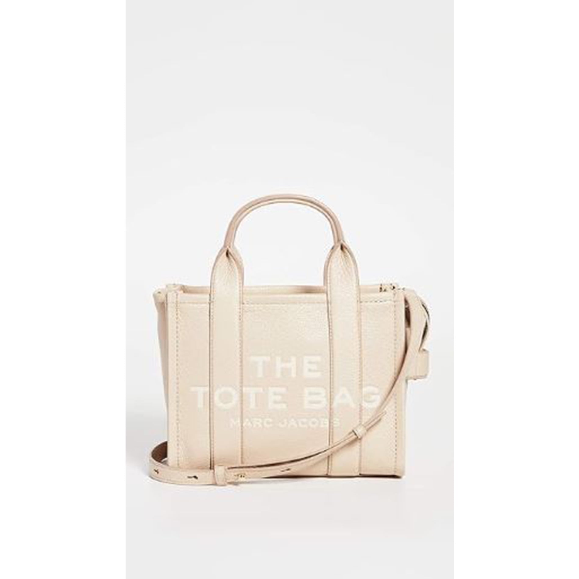 Marc Jacobs Womens The Leather Small Tote Bag Twine