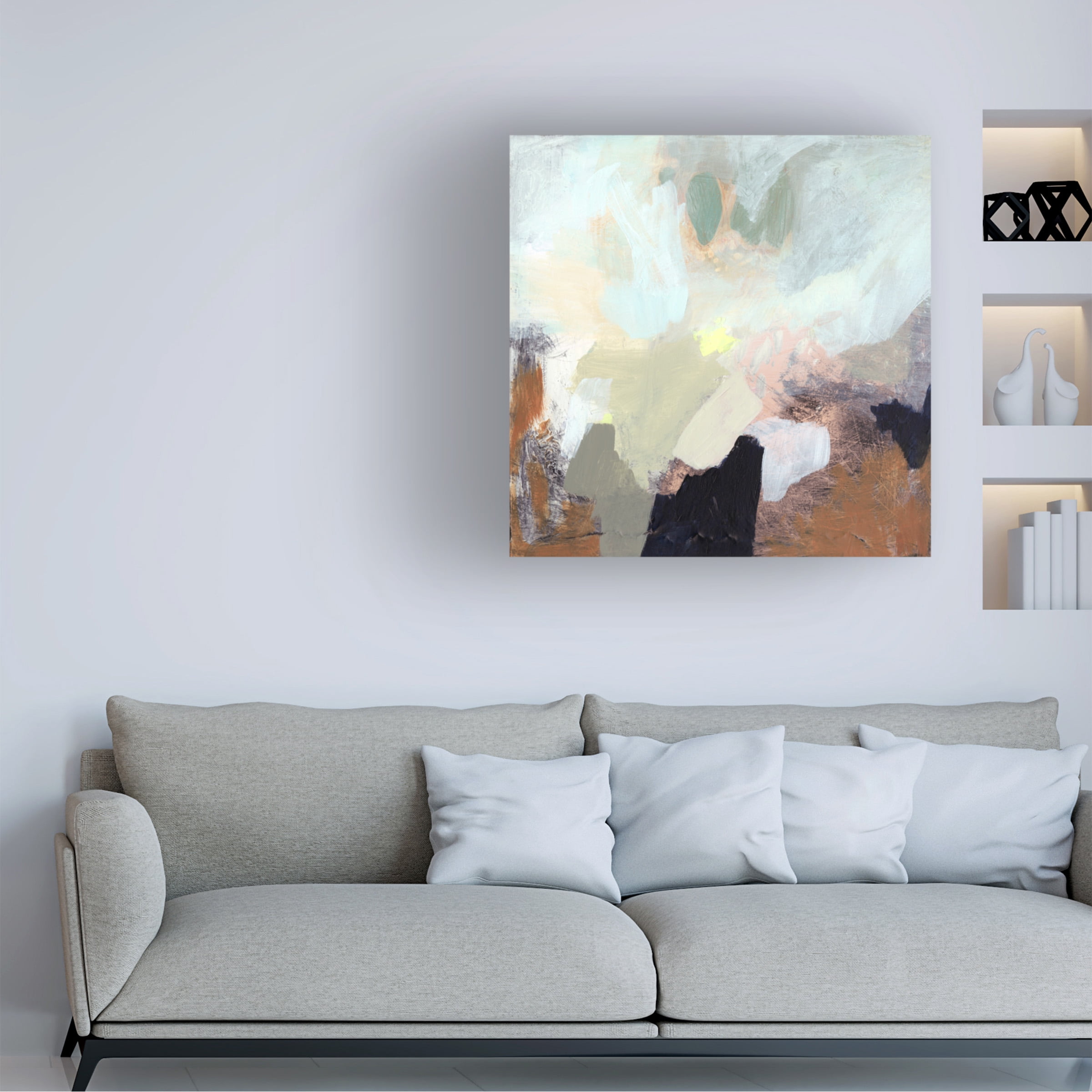 Victoria Barnes 'Alpenpass I' Canvas Art