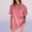 Watermelon red, variant on GILIGEGE Rompers for Women 2025 Summer Casual V Neck Button Down Short Sleeve Romper Overalls Shorts with Pockets Beach Vacation Outfits Short Rompers Tshirt Shorts Dressy Jumpsuits Casual Trendy