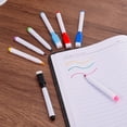 thumbnail image 6 of Uxcell Dry Erase Marker Pens Black Ink Fine Point Low Odor Whiteboard with Eraser Cap, 30 Pack, 6 of 6