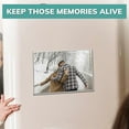 thumbnail image 4 of pbf 3-Pack 5x7 & 3-Pack 7x5 Magnetic Picture Frames for Refrigerator | Clear Magnetic Acrylic Frames | Magnetic Photo Holders for Fridge, Locker, Photo Board, Art Display, Sign Holder, 4 of 6
