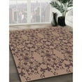 thumbnail image 3 of Ahgly Company Machine Washable Indoor Rectangle Transitional Light Copper Gold Area Rugs, 7' x 10', 3 of 7