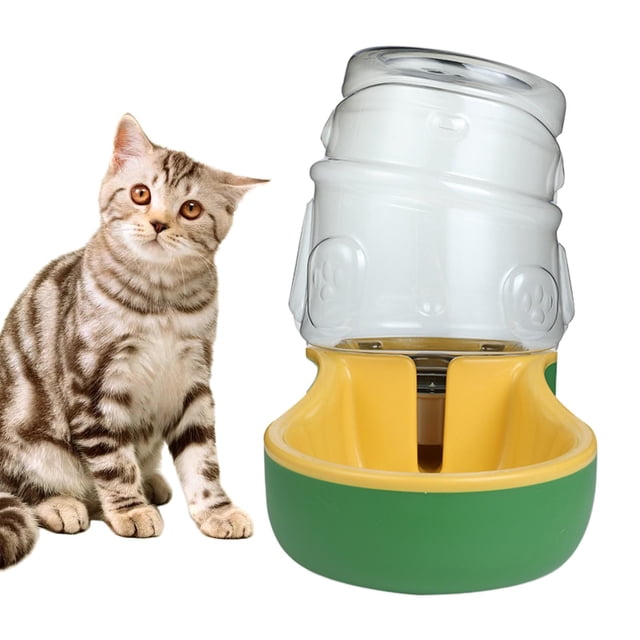 Alimentador automático de plástico para mascotas de 3.3L, gran capacidad, cuenco de agua / comida para perros, , alimentación automát - , de agua Colco alimentador automático