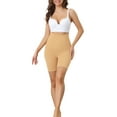 thumbnail image 2 of NOMADIC NOOK Women's Tummy Control Knickers High Waisted Shapewear Shorts Slimming Pants 2 Packs, 2 of 4