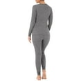 thumbnail image 3 of Fruit of the Loom Women's Waffle Pant Thermal, 3 of 5