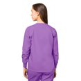 thumbnail image 3 of Adar Universal Women's Scrub Set - Warm-Up Scrub Jacket and Elastic Pull-On Pants, 3 of 6