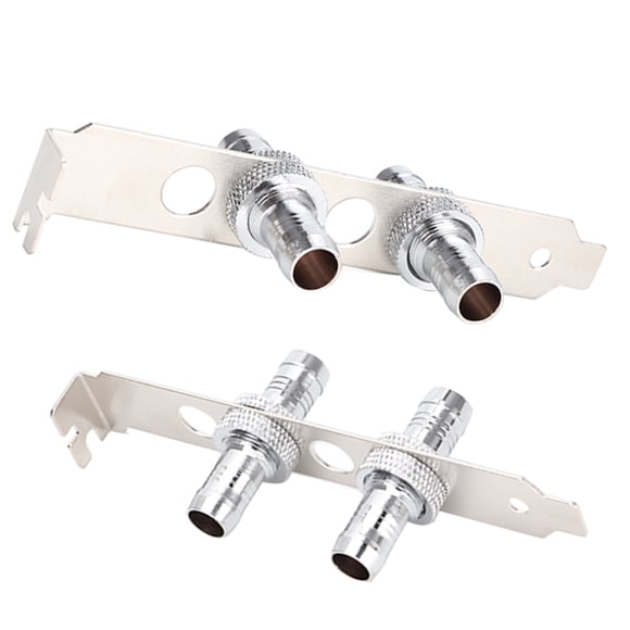 Conector de conexión de manguera directa con rosca G1/4 para sistema de refrigeración por agua de computadora (11 mm)