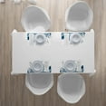 thumbnail image 4 of Ambesonne Surfing Place Mats Set of 4, Riding a Big Wave Art, Standard Size, Blue and White, 4 of 4