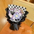 thumbnail image 4 of Cute Sanrios My Melody Plush Doll Bouquet Anime Kawaii Kuromi Cinnamoroll Girl Birthday Valentine's Day Festival Girlfriend Gift, 4 of 5