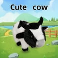 thumbnail image 5 of Soft Cow Stuffed Animal Plush Toy -11.8'' Cute Fluffy Cow Plush Pillow Doll Birthday Gifts Companion, 5 of 11