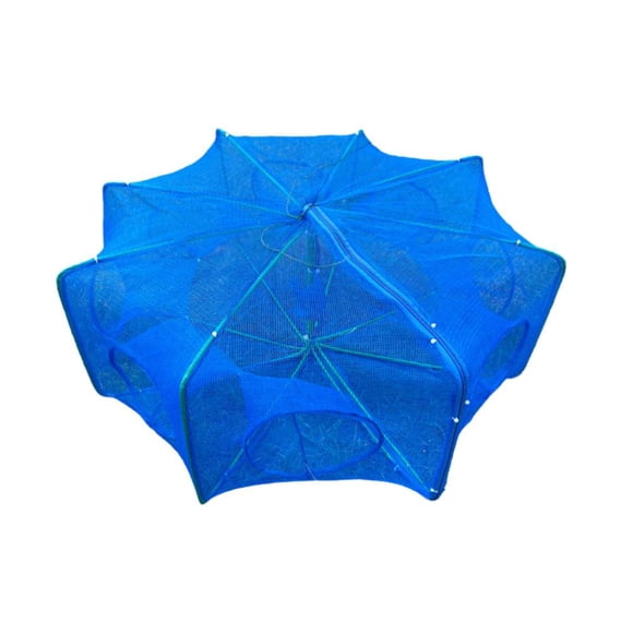 Pessrrtewg The Magic Foldable Fishing Trap,New The Magic Fishing Trap Fishing Kit,Foldable Bait Trap Fishing Net,Automatic Shrimp Cage Fish Trap,Fishing Net for Minnow Fish Shrimp Crawfish Crab