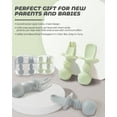 thumbnail image 7 of acdanc Baby Utensils 4-Piece Self Feeding Silicone Flatware Set with Silicone Handles, 7 of 7