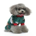 thumbnail image 4 of Christmas Dog Pajamas Dog Sweater Holiday Pet Outfit for Small Medium Dogs Girl Boy Puppy Clothes Onesie, 4 of 5