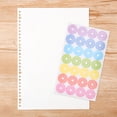 thumbnail image 4 of Reinforcements for Paper Holes Assorted Color 20 Sheets Pack 5 Packs Total, 4 of 6