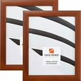 thumbnail image 2 of Craig Frames 23247616 24 x 32 Inch Picture Frame, Walnut Brown, Set of 2, 2 of 4