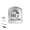 Sand silver, variant on Giaone Modern Design Furniture Security Lock with Passwords for Enhances Defense