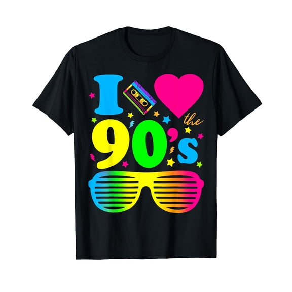1990's 90s T-Shirt I Heart the Nineties T-Shirt