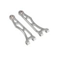 thumbnail image 4 of Brazos superiores delanteros altos/16 Piezas de modificación de coche RC Piezas fáciles de instalar Resistentes Plata, 4 of 9