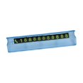 thumbnail image 2 of koolsoo Car Parking Card Number Plate Moving Auto Phone Number Plate Stop Parking Number Blue, 2 of 9