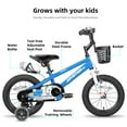 thumbnail image 4 of JOYSTAR Pluto Kids Bike with Training Wheels for 12 inch Bike, Blue, 4 of 8
