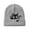 Grey, variant on Women's Knit Hat Cat Embroidered Cute Winter Basic Slouchy Beanie Cap