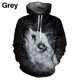 thumbnail image 3 of Sudadera con capucha para hombre nueva de otoño con estampado 3D de lobo y animales, jersey de lobo, moda urbana, sudaderas casuales de gran tamaño para hombre, 3 of 5
