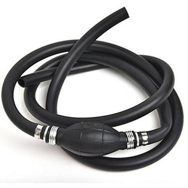 Onemanship  3/8" Marine Outboard Boat Motor Fuel Gas Hose Line Assembly with Primer Bulb Connector