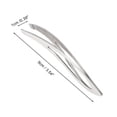 thumbnail image 2 of Unique Bargains 1 Pc Reusable Eyebrow Tweezer for Bathroom Travel Hotel Silver Tone Stainless Steel, 2 of 4