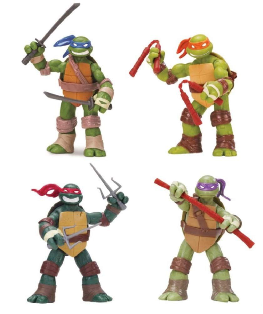 ninja turtle action figure set