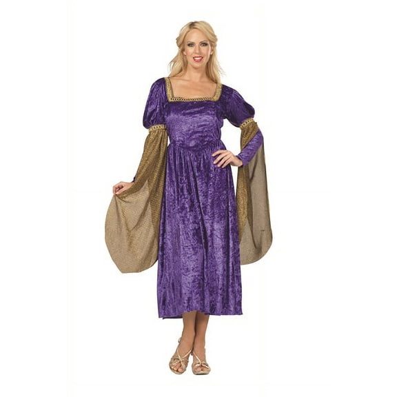 RG Costumes Women s RG Renaissance Queen Adult Female Costume Purple Gold One Size