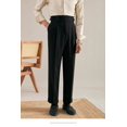 thumbnail image 2 of Vintage Men's Cotton Casual Pants Relaxed Fit Trousers  Dress Pants, 2 of 4