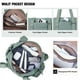 thumbnail image 3 of Bolsa de gimnasio Roulens pequeña para mujer, juego de 2 unidades con compartimento húmedo, 3 of 8