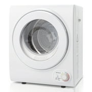 ROVSUN 110V White Stainless Steel Electric Tumble Dryer