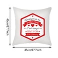 thumbnail image 2 of Fiudx Liquidación De Ahorros De Verano Funda De Almohada Para El Día De San Valentín, Funda De Cojín Con Purpurina Para Sofá, Decoración Del Hogar, 1 Ud., 2 of 2