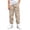Khaki, variant on Antinious Toddler Boys Girls Stylish Elastic Waist Pocket Jogger Cargo Outdoor Full Length Pants