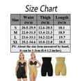thumbnail image 3 of FUTATA Women Body Shaper Tummy Control Panty High Waist Thigh Slimmer Seamless Butt Lifter Panty, 3 of 5