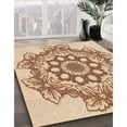 thumbnail image 2 of Ahgly Company Indoor Rectangle Patterned Khaki Gold Area Rugs, 2' x 5', 2 of 6