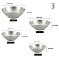 thumbnail image 5 of Insulated Soup Bowls Stainless Steel Double Wall Ramen Bowls for Hot Noodles and Cold Ice Cream and Dessert Metal Serving Bowls Heat Resistant, 5 of 9