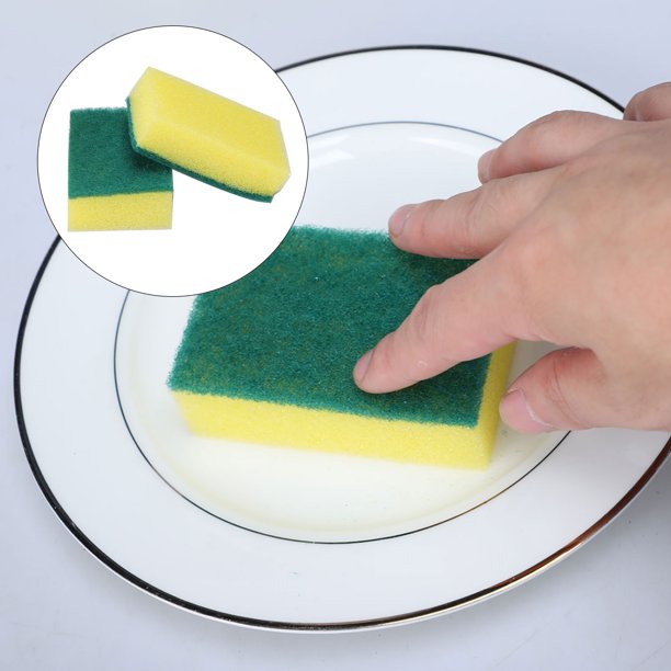 Scouring Pad NonScratch Scouring 3.5" x 2.4" Sponge Scrub Pads