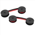 thumbnail image 1 of 4Pack Typewriter Ribbon Twin Spool Typewriter Ribbon Red and Black Twin Spool Replacement Pack for Most Typewriter,4 x Typewriter ribbons,Black & Red, 1 of 10