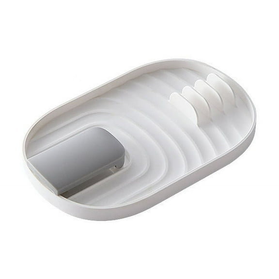 RXIRUCGD Spoon Rest Foldable Pot Lid Holder, Spoon And Lid For Kitchen Counter Cooking Ladle For Stove Top Spatula Organizer Utensil Rests For Tongs Forks