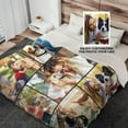 thumbnail image 5 of Personalised Blanket,Custom Blanket With Text 1-9 Photo, Personalised Blankets for Adults,Personalised Photo Blanket for Mother's Day,Customised Gifts for Mum,Dad,Boyfriend,Girlfriend,Friends, 5 of 6