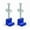Blue, variant on Pack of 2 Truck Tool Box Mouting Kit Pickup Toolbox Tie Downs Heavy Duty