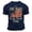 Z03-Navy, variant on Men's America 250 Shirt 250 Anniversary Usa Flag 250 Years American Flag 250th Anniversary Usa T-Shirt Breathable Trendy America Pullover Tee Tops