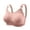 A-Pink*, variant on Women's Seamless No Underwire Bra Comfort Bralettes Full Coverage Bralette Soft Unline Wireless Bra Everyday T-Shirt Bra for Ladies B-Beige*