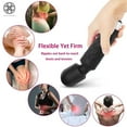 thumbnail image 6 of Luxtrada USB Rechargable Massager Wand Personal Neck Full Body with 20 Vibrating Patterns 8 Speeds Body Massager, 6 of 8